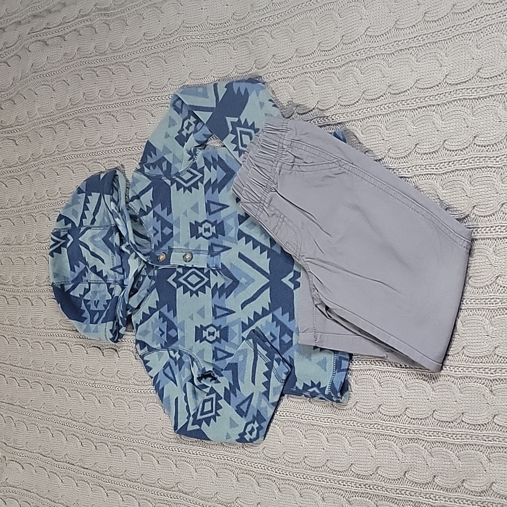Carter 3T Aztec Sweater & Pant Set